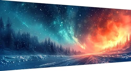 Diamond Painting Kit Complet Anti-Stress pour Occuper Vos Soirées avec un Projet Géant