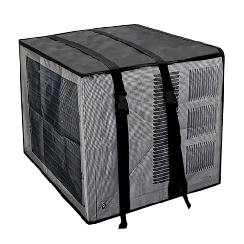 Couverture de climatisation extérieure pare-vue anti-débris en maille respirante AC maison