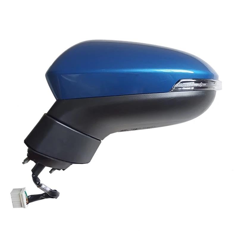 Auto Rearview Mirror Assemblys Rearview Mirror Assembly For Geely For Emgrand GS 2016-2020 Auto Exterior Mirrors Electric Folding Heating Auto Rearview Mirror Assemblys Complete Wing Mirr(Blue,6 Wire