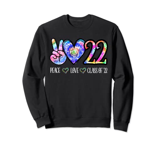 Class Of 2022 Camicia Tie Dye Senior Laurea Classe Reunion Felpa