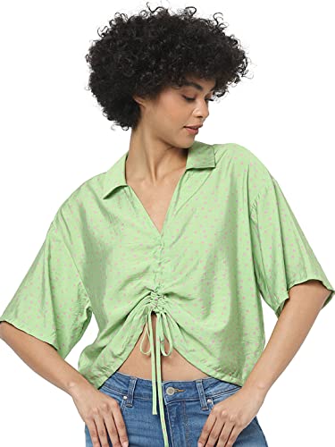 Image of ONLY Women's Rayon Blend Regular Fit Top