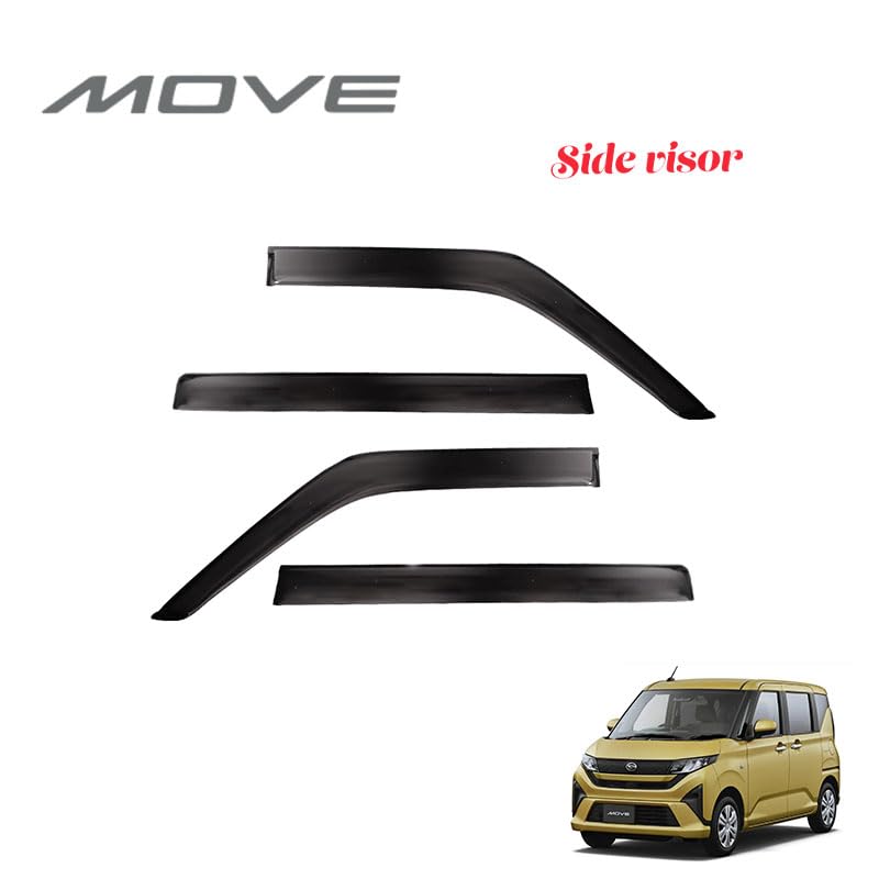 Amazon | NEW MOVE 新型 ムーヴ LA850S L860S 専用 サイドバイザー