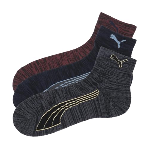 PUMA(プーマ) ソックスPUMA 3足セット メンズ ソックス クォーター くるぶし 靴下 消臭 足底パイルメンズ