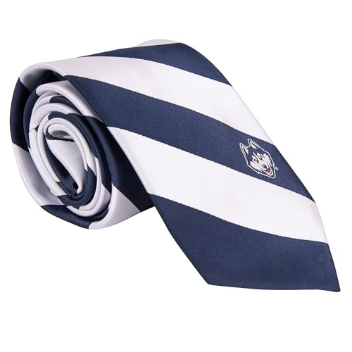 Desert Cactus UConn University of Connecticut Tie Huskies, 100% Polyester, with Logo