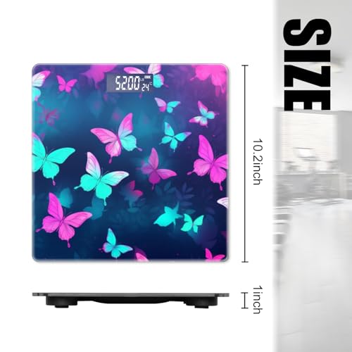 Báscula Digital de Baño Precisión 400 lb con Pantalla LED miniatura 2