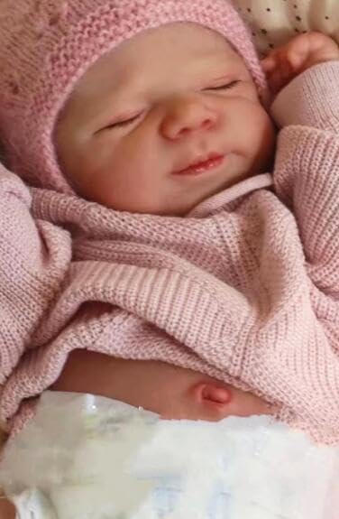 Anano Bebe Reborn Silicona Blanda Cuerpo Completo 45cm...