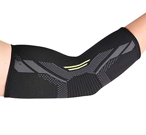 2 Pack Elbow Sleeves Elbow Brace Support for Running Basketball Weightlifting Sports Tennis Elbow Golf Elbow (X-Large)