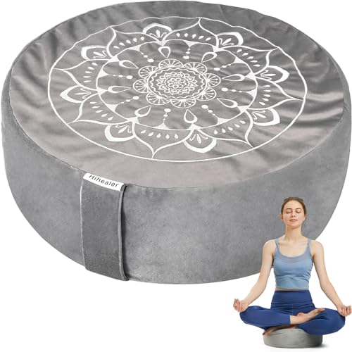 Hihealer Meditationskissen Bodenkissen Bequemes Meditationskissen...