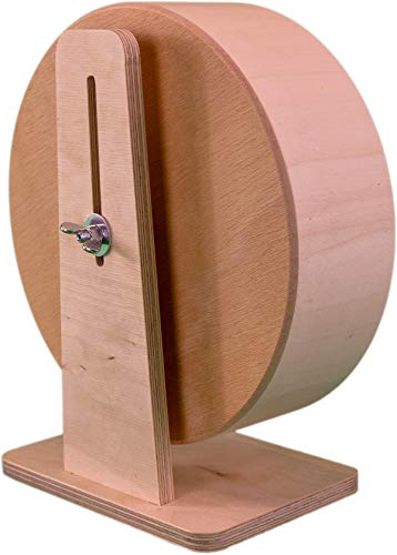 Getzoo Kurkwiel Ø 21 cm (Ø 19,4 cm binnen) met kurken inzetstuk, veelzijdig loopwiel, zacht voor poten, flexibel instelbaar, verwisselbare kurken inzetstukken, hoge veiligheid - Image 5