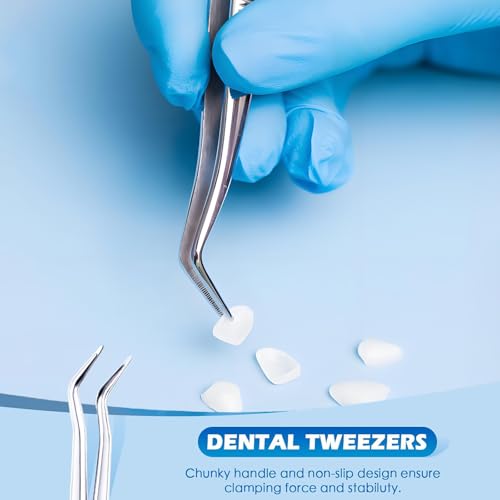 Yearn Cozy 20 Sets Disposable Dental Tools for Teeth Inspection, 5 Pcs Sterile Packaging Teeth Cleaning Tools, Dental Mirror Explorer Probe Plier Family Oral Care Tool