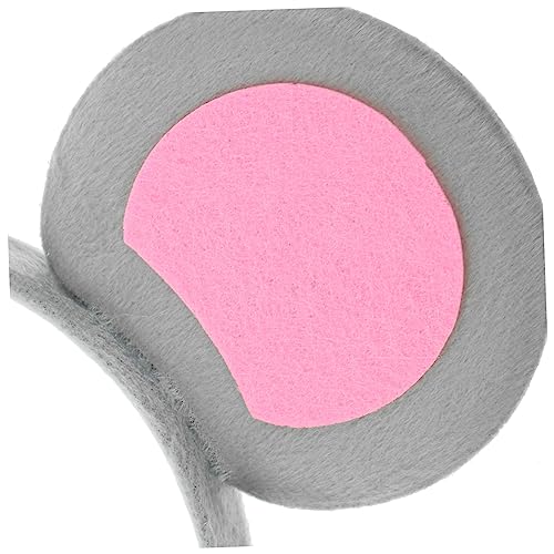 FRCOLOR 2 Pçs Tiara De Orelha De Animal Tiaras De Meninas Laços De Cabelo Para Meninas Acessórios De