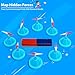 Science Magnets for Kids Magnet Set with Bar/Horseshoe/U Shaped/Iron Filings/Compass, STEM Educational Toys Magnet Kit for Science Experiments Classroom Learning