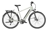 Raleigh Preston 11 540Wh Shimano Steps Elektro Trekking Bike 2022 (28' Herren Diamant XL/58cm, Skygrey Glossy (Herren))