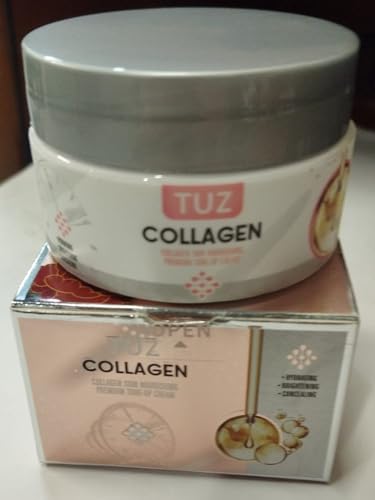 CREMA FACIAL NUTRITIVA HIDRATANTE Y TONIFICADORA DE COLAGENO (50 GRAMOS) TUZ