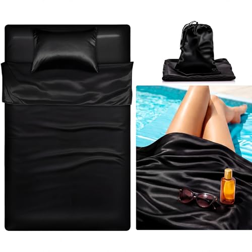 Sac de couchage autobronzant respirant en polyester, kit de protection de lit anti-tache