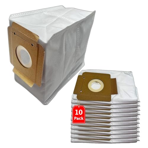 VacuumMate 10 Vacuum Cleaner Dust Bags Compatible with Kärcher BVL 5/1 BP Backpack Non-Woven Fabric, VM-Bvl-5-1