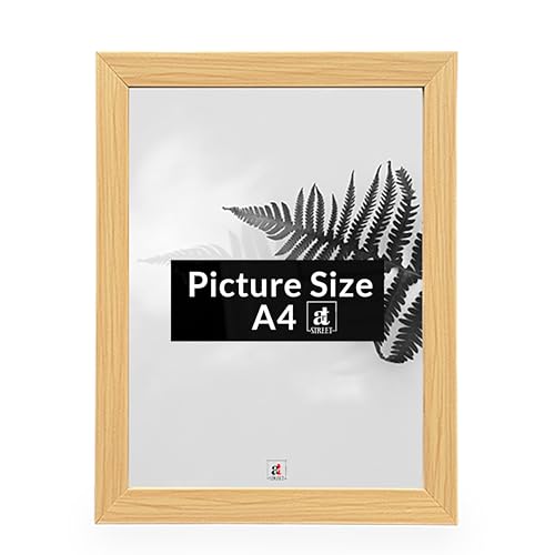 Image of Art Street Hanging Photo Frame for Wall Hanging Picture Frames for Wall Decoration Home Decor Photo Frames for Diwali Decoration Picture Frame A4 Size Beige 20x30 cm