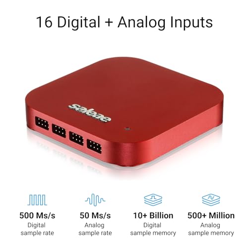 Logic Pro 16 (Rot) - Saleae Logikanalysator, 16 Kanäle