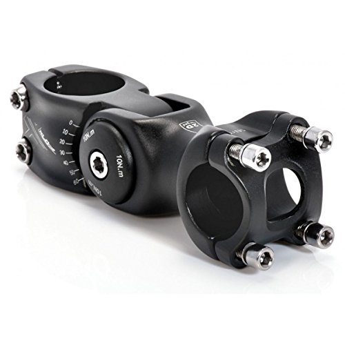 XLC Adjustable 0-60 Degree Aluminum A-Head Bicycle Stem, 1-1/8