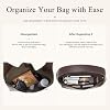 LOUKAYCCI Quilted Purse Organizer Insert for Coach Brooklyn 28 Shoulder Bag - 4
