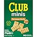 Club Minis Crackers, Lunch Snacks, Snack Crackers, Parmesan Garlic, 11oz Box (1 Box)