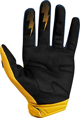 Fox Racing Luva Dirtpaw - masculina azul marinho/amarelo, M