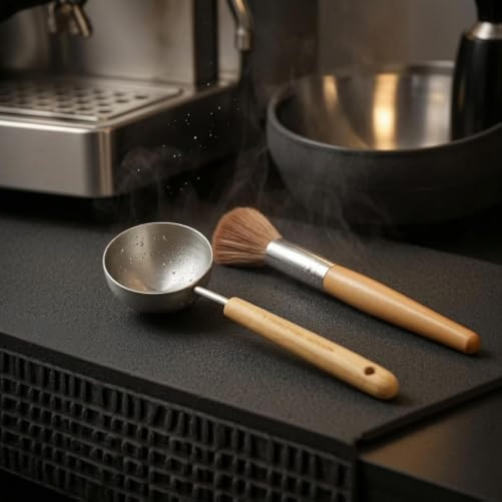 Wooden Handled Coffee Tool, Bean Spoon