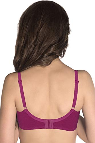 Image of Amante Cotton Non Padded Wirefree Full Coverage Shaper Bra