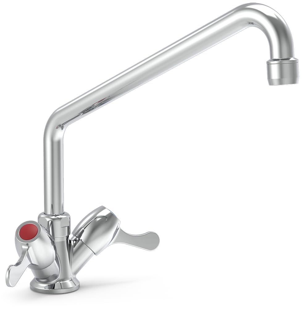 Robinet giratoire Professionnel 2 eaux 1/4 Tour