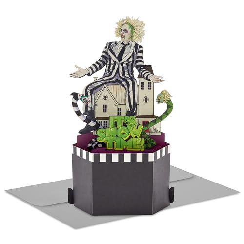Hallmark Cartão Pop Up Paper Wonder Beetlejuice (It's Showtime!)