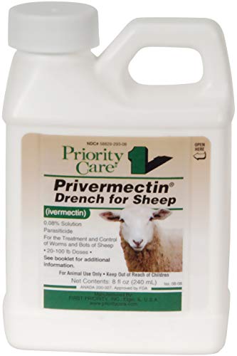 Priority Care Ivermectin Sheep Drench 240Ml