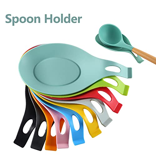 Homesen Suporte para Colher com Isolamento de Utensílios de Cozinha de Silicone