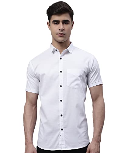 Image of Majestic Man Men's Cotton Slim Fit Shirt