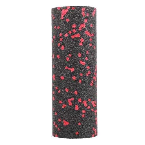 Foam roller portátil compacto Balacoo para relajación muscular, rodillo de espuma firme y hueco para ejercicio, masaje de equilibrio portátil rojo para terapia física y uso en casa