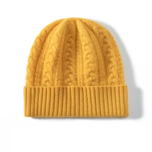 Hndudnff Unisex Children's Warm Hats Knitted Children's Hats Wool Children's Hats Bonnet.3