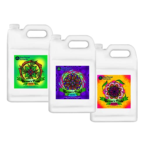 Farmer's Pride Organic Blend Fertilizer Set (128 oz Jugs) Gallon