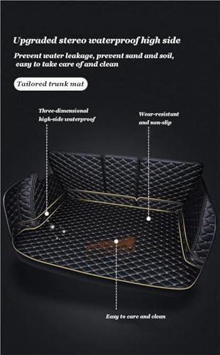 Estera de maletero para Tesla Model 3 2019 impermeable con revestimiento protector de carga 4