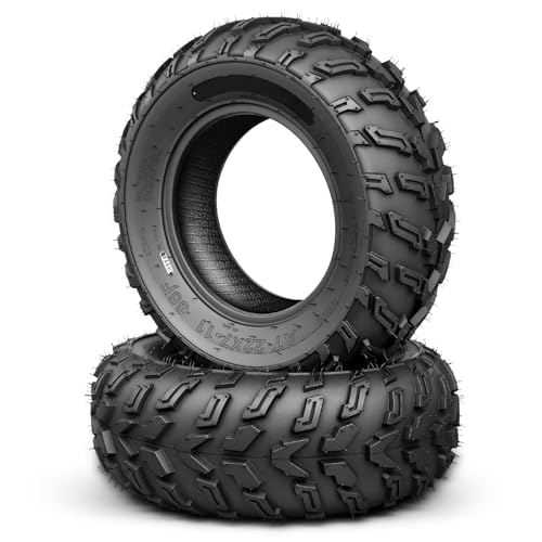 PROPARTS Set of 2 22x7-11 ATV UTV Tires 22x7x11 6PR