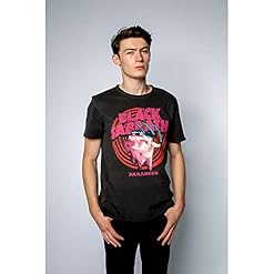 Black Sabbath Amplified Collection – Paranoid Homme T-Shirt Manches Courtes Anthracite S - Les Beatles, Paul McCartney, John Lennon, RIngo Starr, George Harrison Black Sabbath Amplified Collection - Paranoid Homme T-Shirt Manches Courtes Anthracite S – Image 2