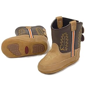 Westernwear-Shop Leren cowboylaarzen voor baby’s, westernlaarzen, voor jongens, bruin