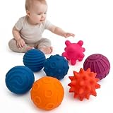 BF Toys Pelotas Sensoriales para Bebés Set de Pelotas Suaves y de Colores – Estimulación Temprana para Niños Pequeños...
