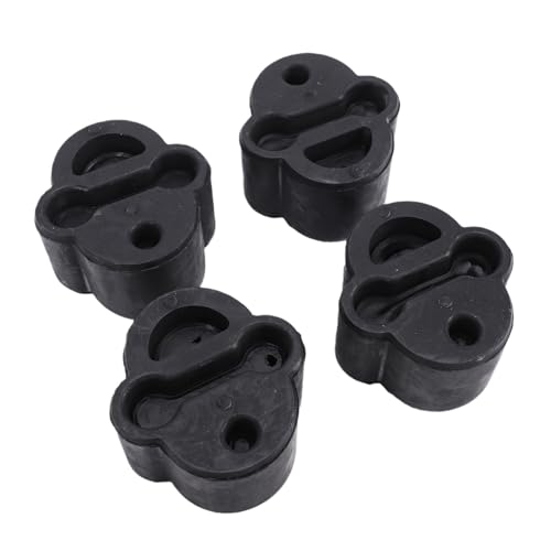 Suspensión de goma de escape de alta resistencia y absorción para Falcon, pack de 4 unidades