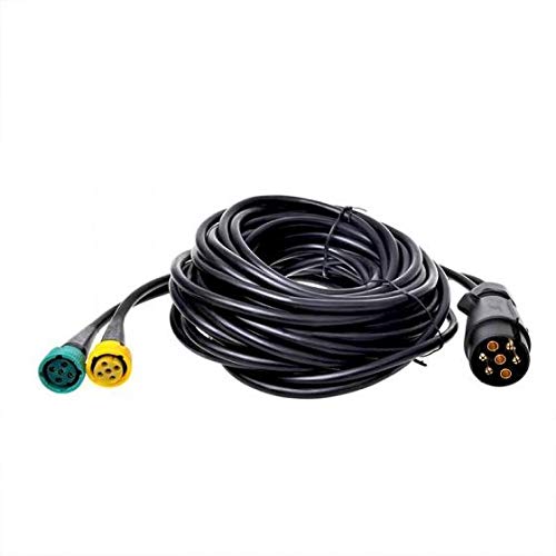 ProPlus Kit de câbles 7M avec connecteur 7 Broches et 2X connecteurs 5 Broches