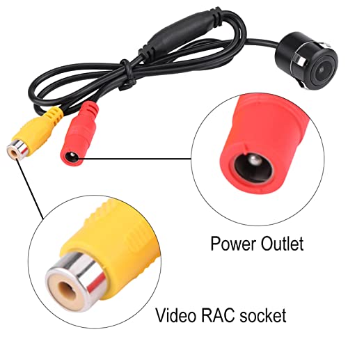 HD Backup Camera, Low Light Night Version Car Reverse Backup Rear View Camera, Waterproof Rear View Camera for Car SUV, Truck, Van - Image 3