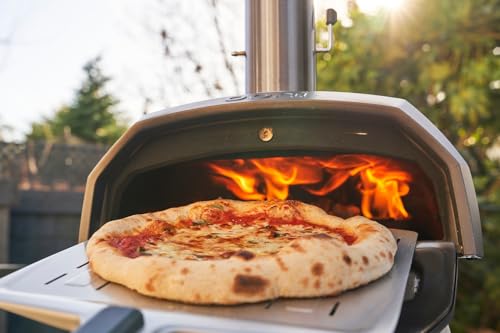 Ooni Karu 2 Forno Pizza Multicombustibile – A Legna E Carbone – Raggiunge 500 °C – Pizza Napoletana In 60 Secondi – Termometro Integrato – Attacco Gas Opzionale - 5