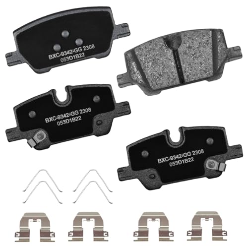 Bendix Premium SBC2308 Ceramic Rear Brake Pads for Buick Encore GX 2023-2020, Chevrolet Trailblazer 2023-2021