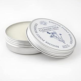 Calendula Makeup Remover Cleansing Balm for All Skin Types. This Facial Cleansing Balm will Cleanse Nourish & Renew with Calendula Infused Shea and Mango Butter (Vegan Friendly) with Cleansing Cloth
