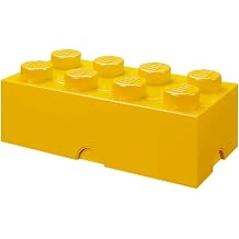 LEGO Storage Brick 8 12.1 L Storage Box with Lid Yellow