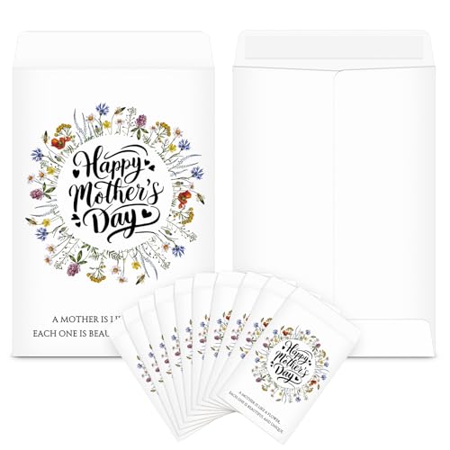 AmazingSpark 25 Pcs Mother's Day Seed Packets...