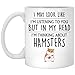 Q.PaddyShops Hamster Gift, Hamster Mug, Funny Hamster Gifts, Hamster Owner, Pet Hamsters Gifts For Women, Her, Girls, Crazy Hamster Lady, Hamster Lover 11oz (MUG-I2WTWCZRKG-11oz)